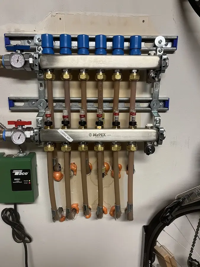 Plumber performing Water Heater Repair at a residential property in Allentown